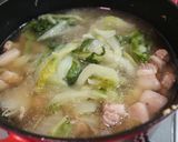 白菜葉っぱ鍋 韓国家庭料理作り方10写真