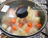 根菜ごろごろ・和風キッシュ。作り方5写真