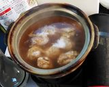 アウトドア飯　鶏ごぼう鍋でほっかほか～作り方4写真