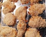 胸肉で♪冷めても柔らかトースターパン粉焼作り方3写真