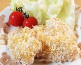 胸肉で♪冷めても柔らかトースターパン粉焼作り方4写真