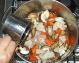 根菜の煮物♪簡単蓮根牛蒡人参と牛肉の煮物作り方6写真