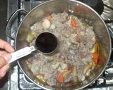 根菜の煮物♪簡単蓮根牛蒡人参と牛肉の煮物作り方8写真