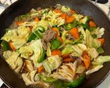 【簡単夕食】挽肉と野菜の甘酢炒め作り方4写真