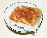 ホットサンドメーカーで、焼おにぎり風作り方4写真