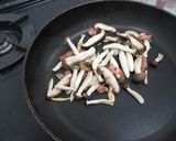 ベジ♪きのことカリカリベーコンチーズ炒め作り方3写真