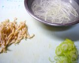 その皮捨てないで!鶏皮の中華風ネギ和え✿作り方1写真