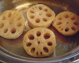 夕食おもてなし♪ほくほく♪蓮根の煮物作り方4写真