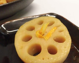 夕食おもてなし♪ほくほく♪蓮根の煮物作り方5写真