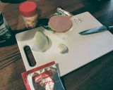 簡単!海苔コーンスープパスタ作り方1写真