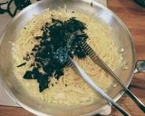 簡単!海苔コーンスープパスタ作り方9写真