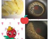 ♡アップルローズのベイクドチーズケーキ♡作り方2写真
