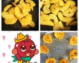 ♡アップルローズのベイクドチーズケーキ♡作り方3写真