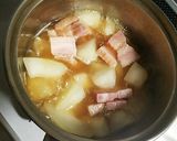 冬瓜とブロックベーコンの煮物作り方5写真