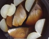 味がしみしみ!フライパンで作る鰤大根作り方3写真