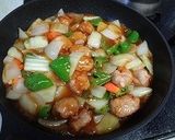リピ決定！豚切り落とし肉で簡単酢豚　作り方7写真