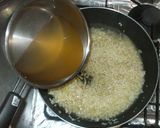 大麦入りチーズリゾット♪簡単チーズ・米作り方6写真