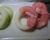 温め効果　肉巻きリング作り方1写真