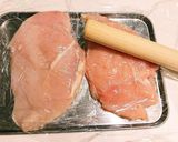 フライパンで作る鳥胸のローストチキン作り方2写真