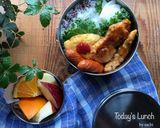 お弁当に！甘辛ケチャップチキン作り方8写真