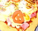 糖質制限◆簡単!サクふわおからピザ作り方6写真