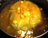 丸ごとロールキャベツ　カレー風味作り方9写真