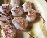 ふわふわ蓮根もち♪手づかみ食べ離乳食後期作り方2写真