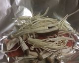 鮭とキノコとのホイル焼き作り方5写真