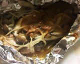 鮭とキノコとのホイル焼き作り方6写真