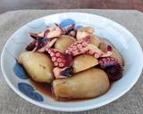 レンジで簡単！たこと里芋のうま煮作り方4写真