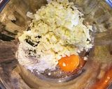 離乳食後期〜チーズお好み焼き作り方1写真
