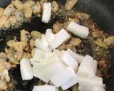 我が家の☆イカとアサリのトマトパスタ☆作り方9写真