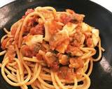 我が家の☆イカとアサリのトマトパスタ☆作り方15写真