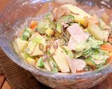 学校給食♪我が家流りっちゃん元気サラダ！作り方4写真