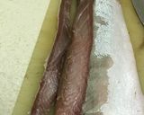 鰤の血合のレバ刺し風作り方2写真
