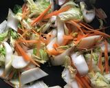 【基本】豚肉と野菜の簡単あんかけ焼きそば作り方2写真