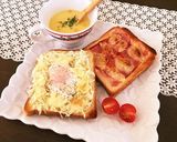 すっぴん推奨！笑 半熟卵のホットサンド☆作り方6写真