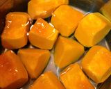 やさしいお味♪かぼちゃの煮物☆お弁当にも作り方2写真