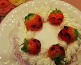 可愛い❕苺ちゃんのショートケーキ❤作り方8写真