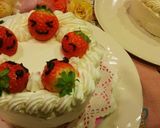 可愛い❕苺ちゃんのショートケーキ❤作り方9写真
