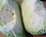 キャベツ丸ごと1個コリアンダー入りスープ作り方1写真