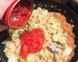 銀杏の牛豚スパイスキーマカレー作り方4写真