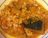 かぼちゃ煮をリメイク！簡単ドリア☆作り方1写真