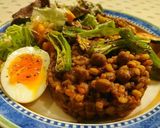 餅麦キヌアで♥️ひよこ豆のドライカレー作り方5写真