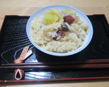 丸ごとさつまいもときのこの炊き込みご飯作り方5写真