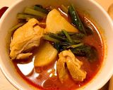 簡単♩蕪と鶏肉の手抜きトマトスープ作り方9写真