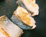 絶品‼サケの揚げ香味だれ作り方2写真