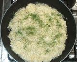 大麦入りチーズリゾット♪簡単チーズ・米作り方10写真