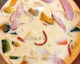 【牛乳と味噌で こっくりスープパスタ】作り方5写真