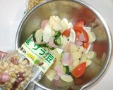豆のサラダ♪簡単作り方9写真